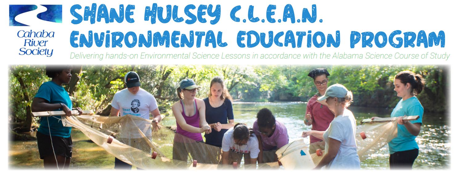 Cahaba River Society's Shane Hulsey CLEAN Environmental Education Program